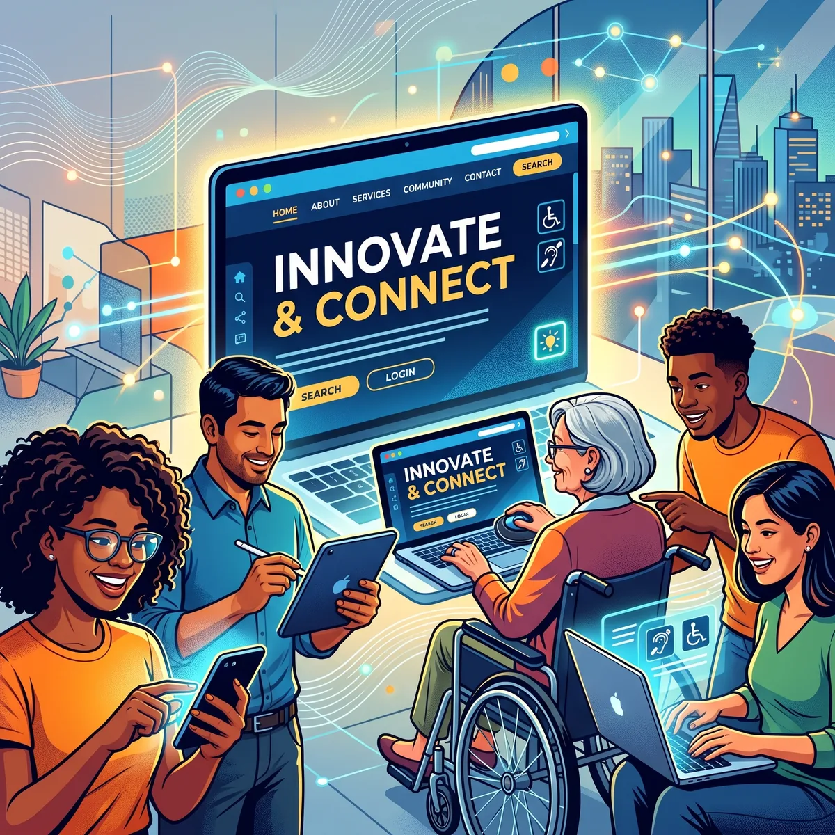 Accessibilité Webflow