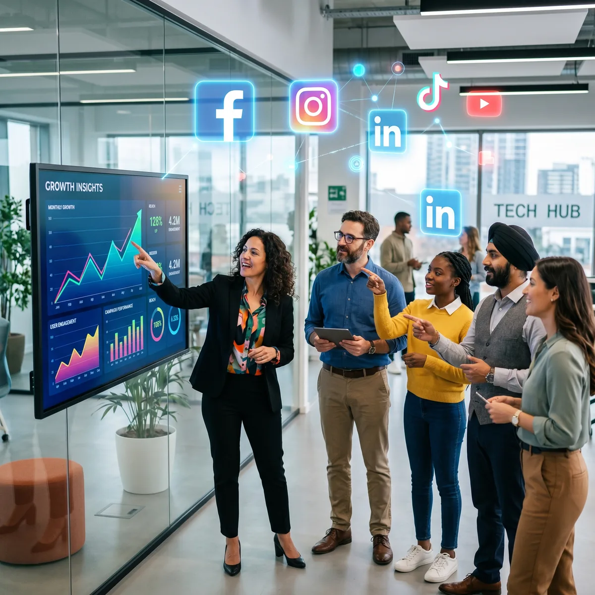 Agence marketing réseaux sociaux