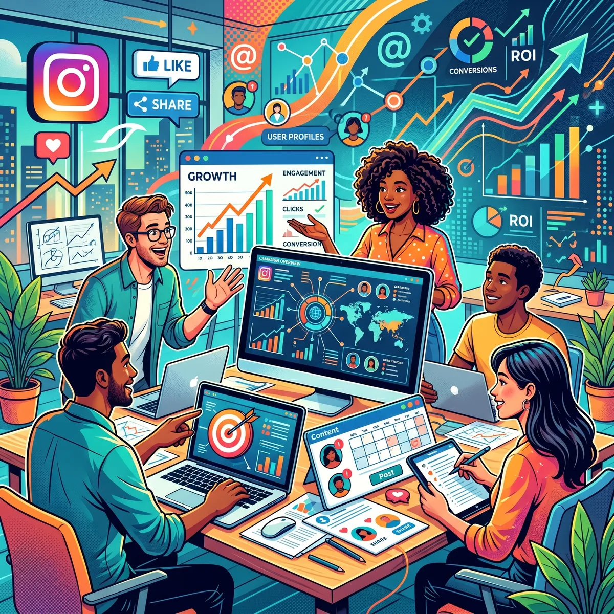 Agence publicité Instagram