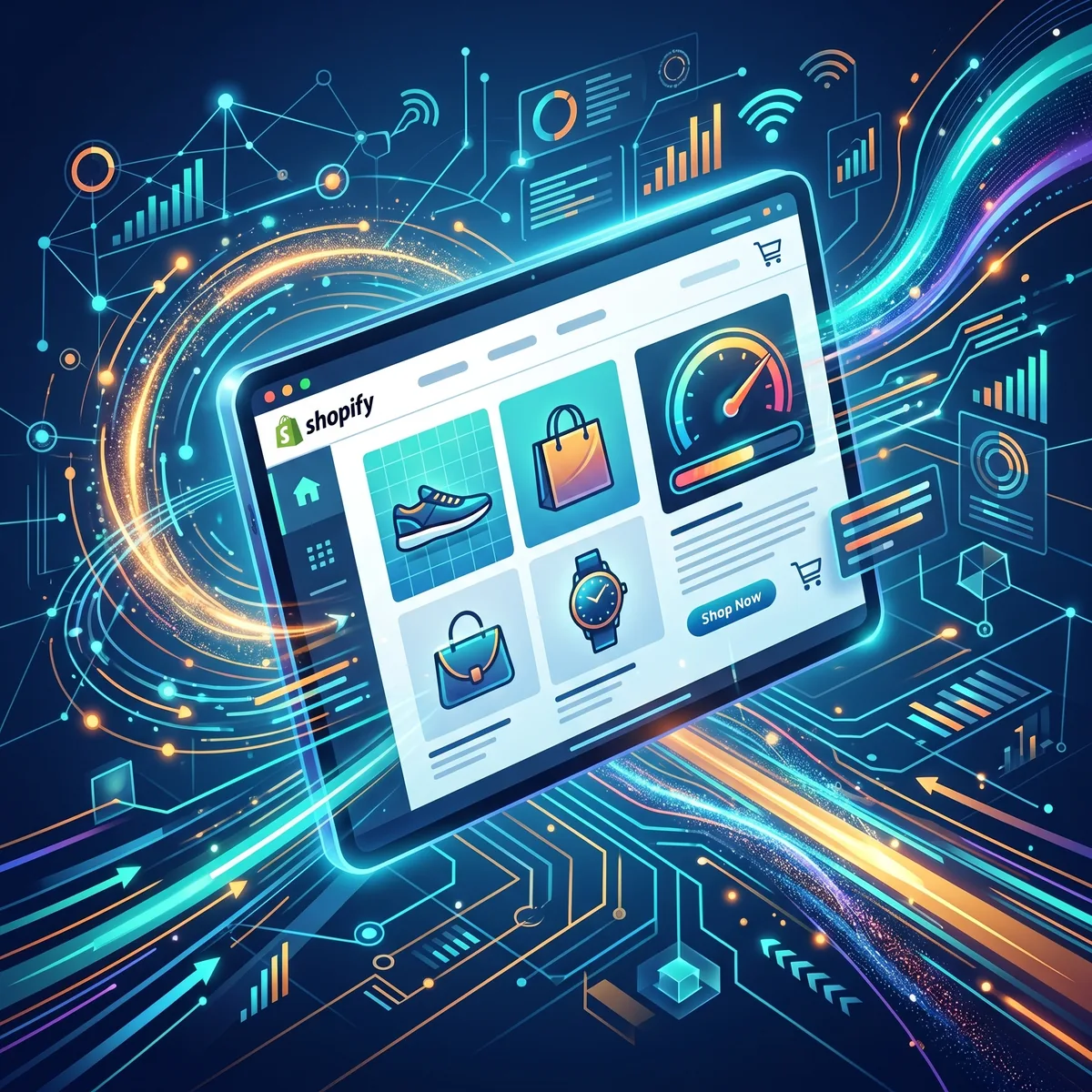 Améliorer vitesse Shopify