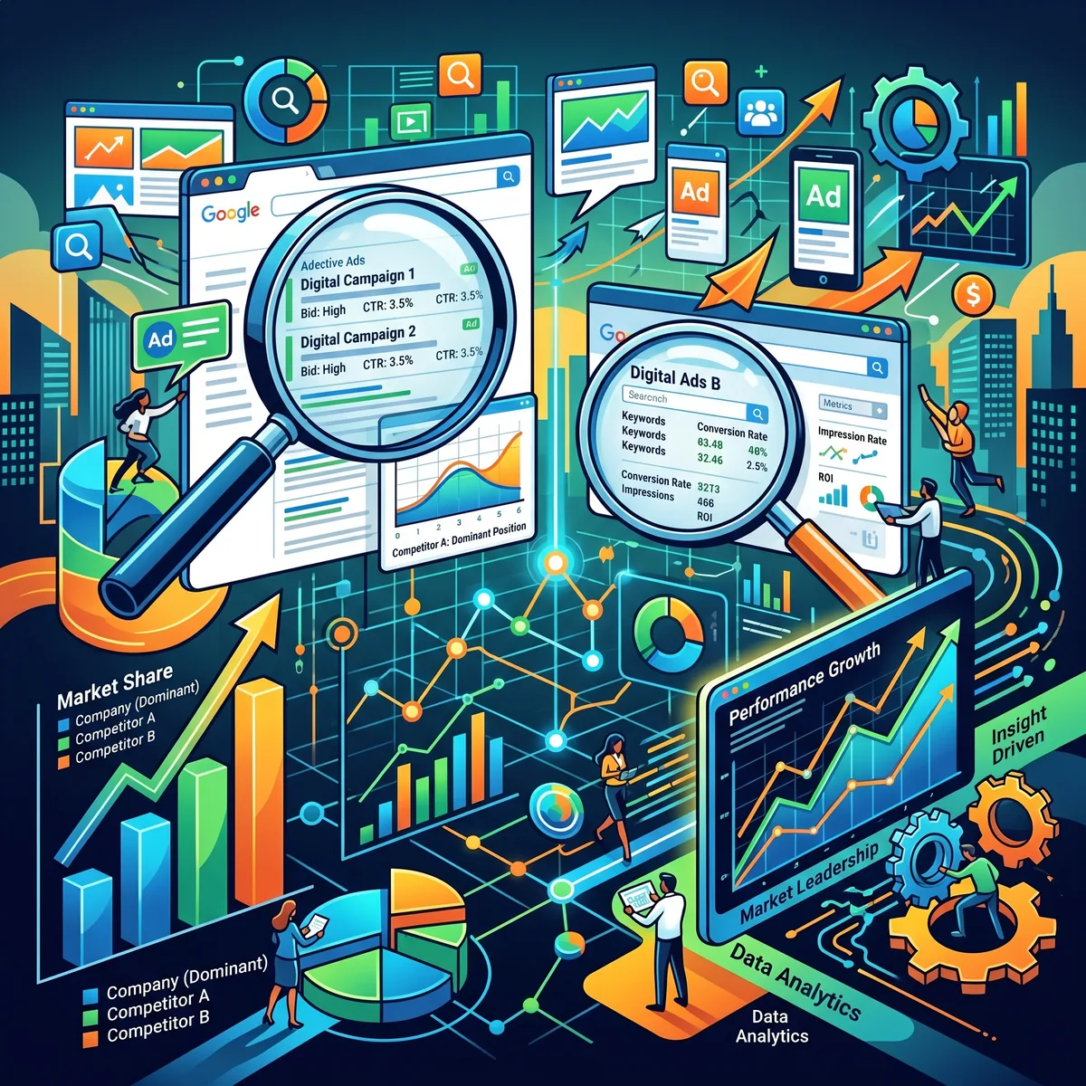 Analyse des concurrents Google Ads