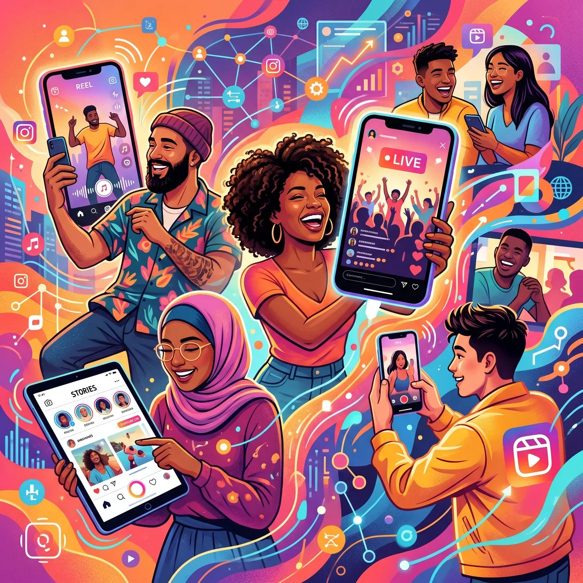 Animation Instagram