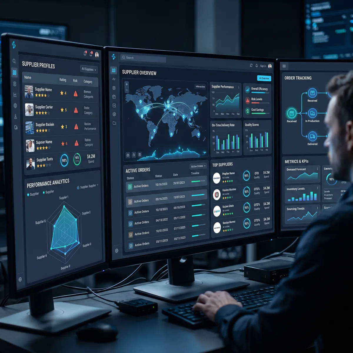 Application gestion fournisseur