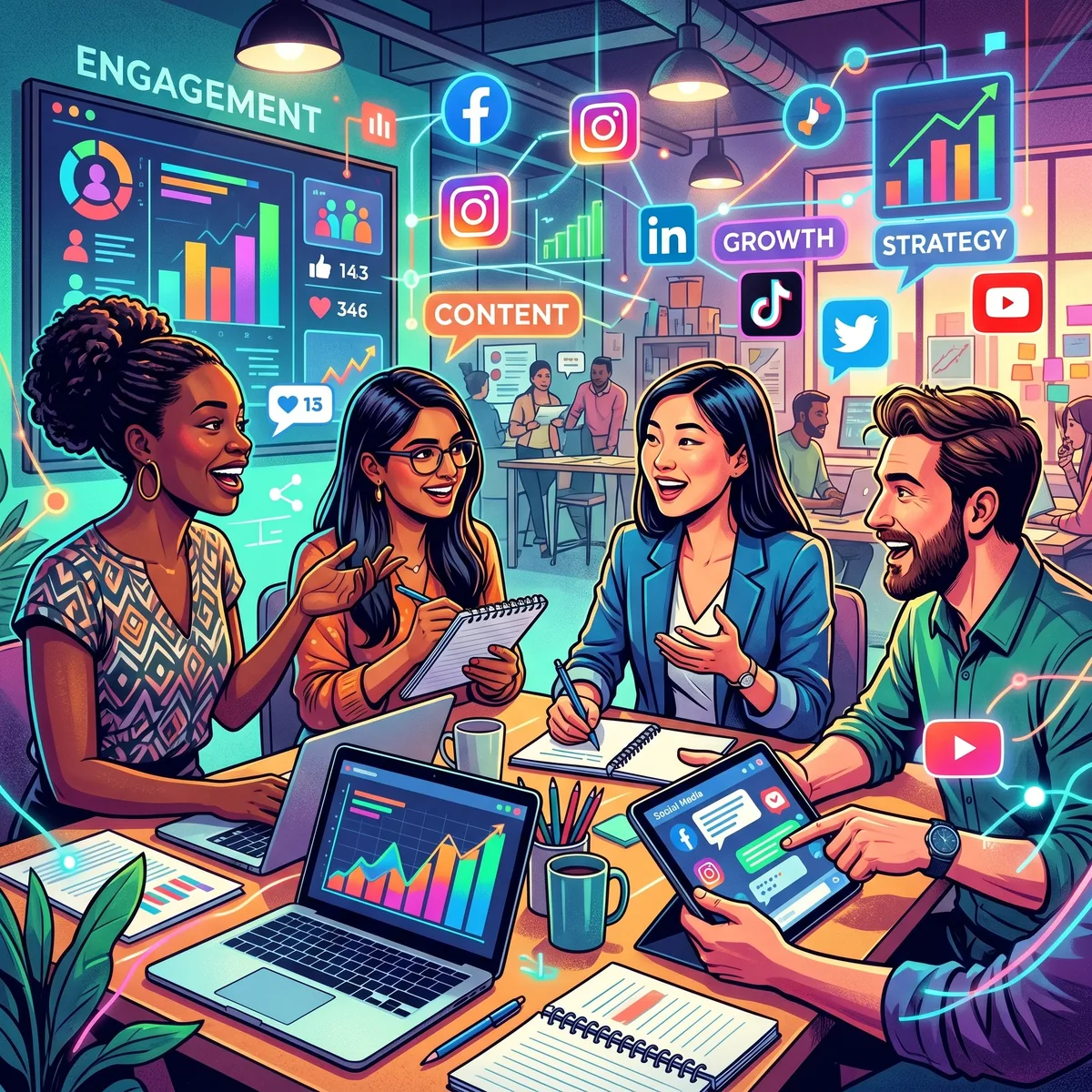 Atelier réseaux sociaux pro