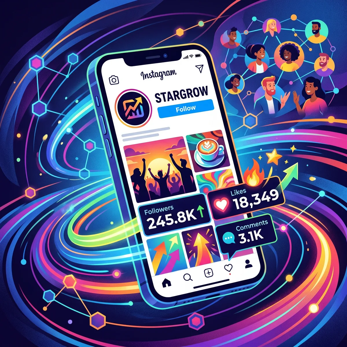 Augmenter visibilité Instagram