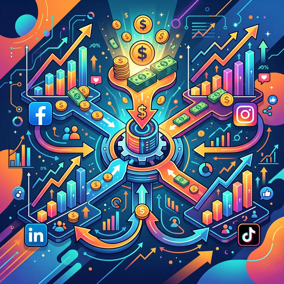 Budget publicitaire social media