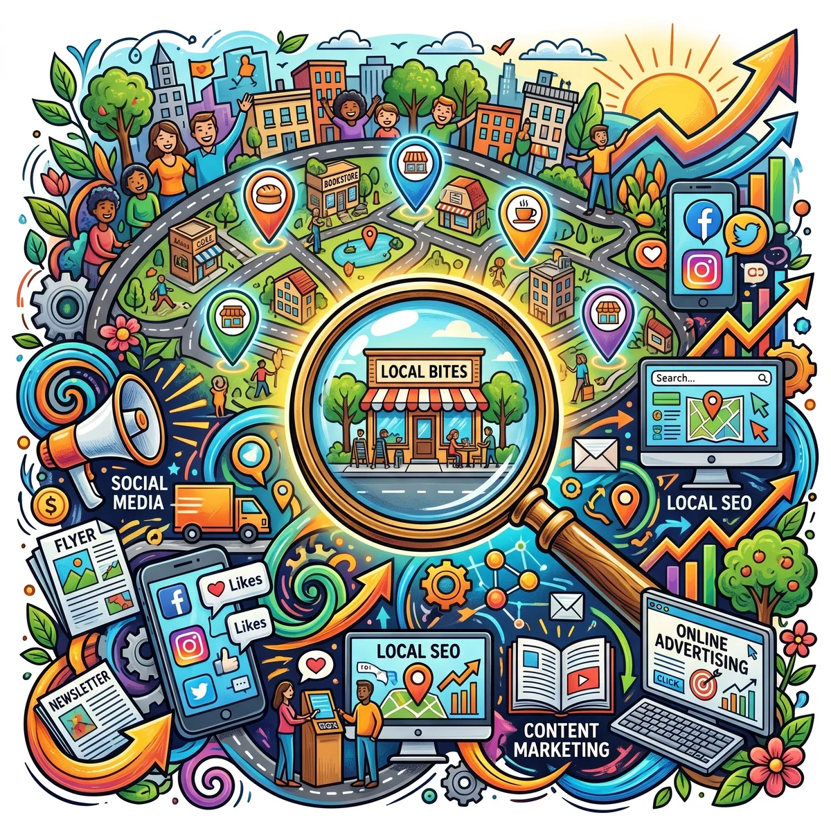 Campagne marketing local