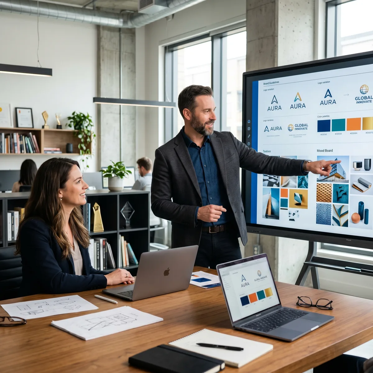Consultant en design graphique