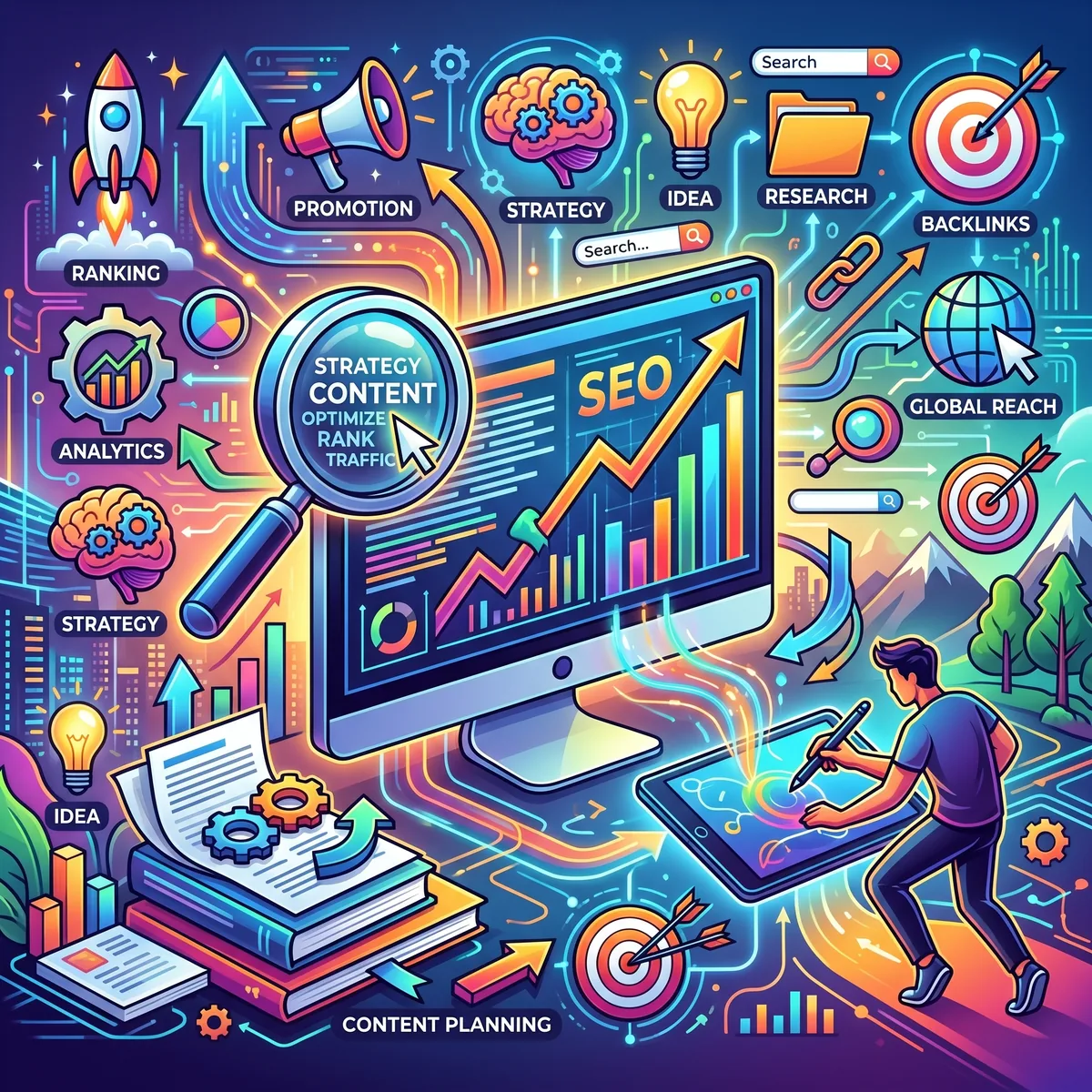 Création de contenu SEO