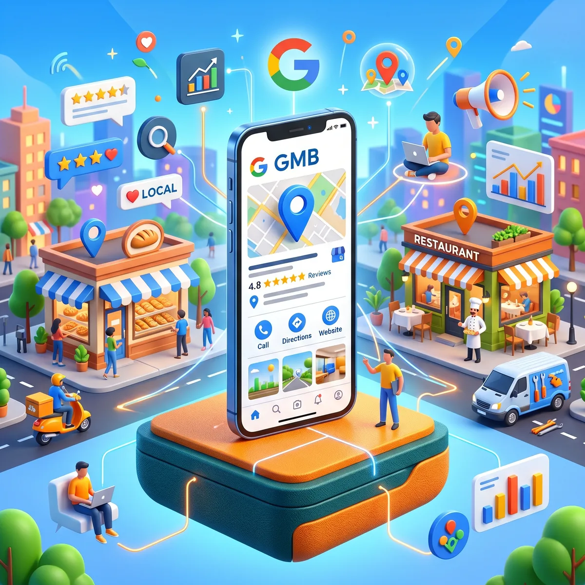 Création de fiches GMB