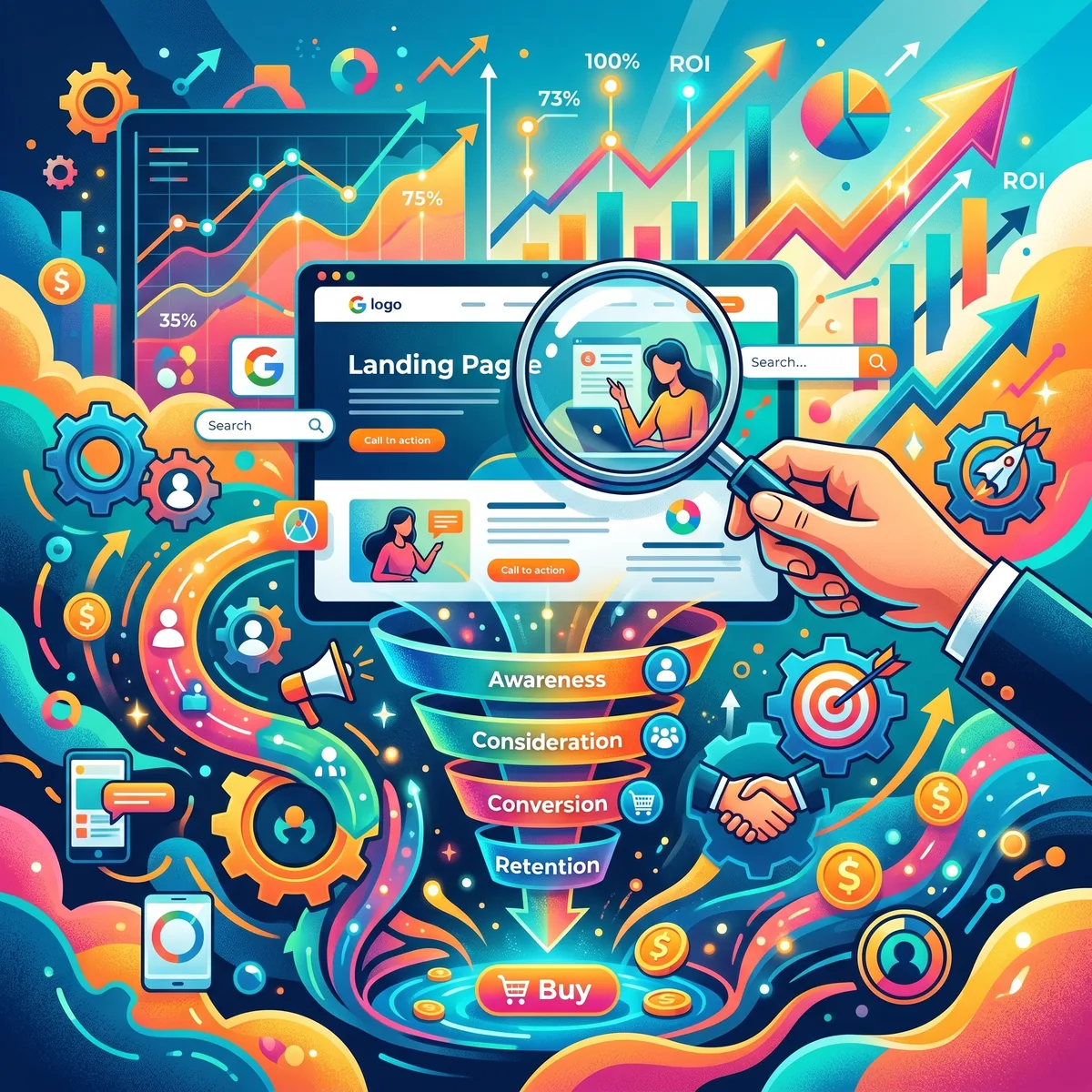 Création de landing page Google Ads