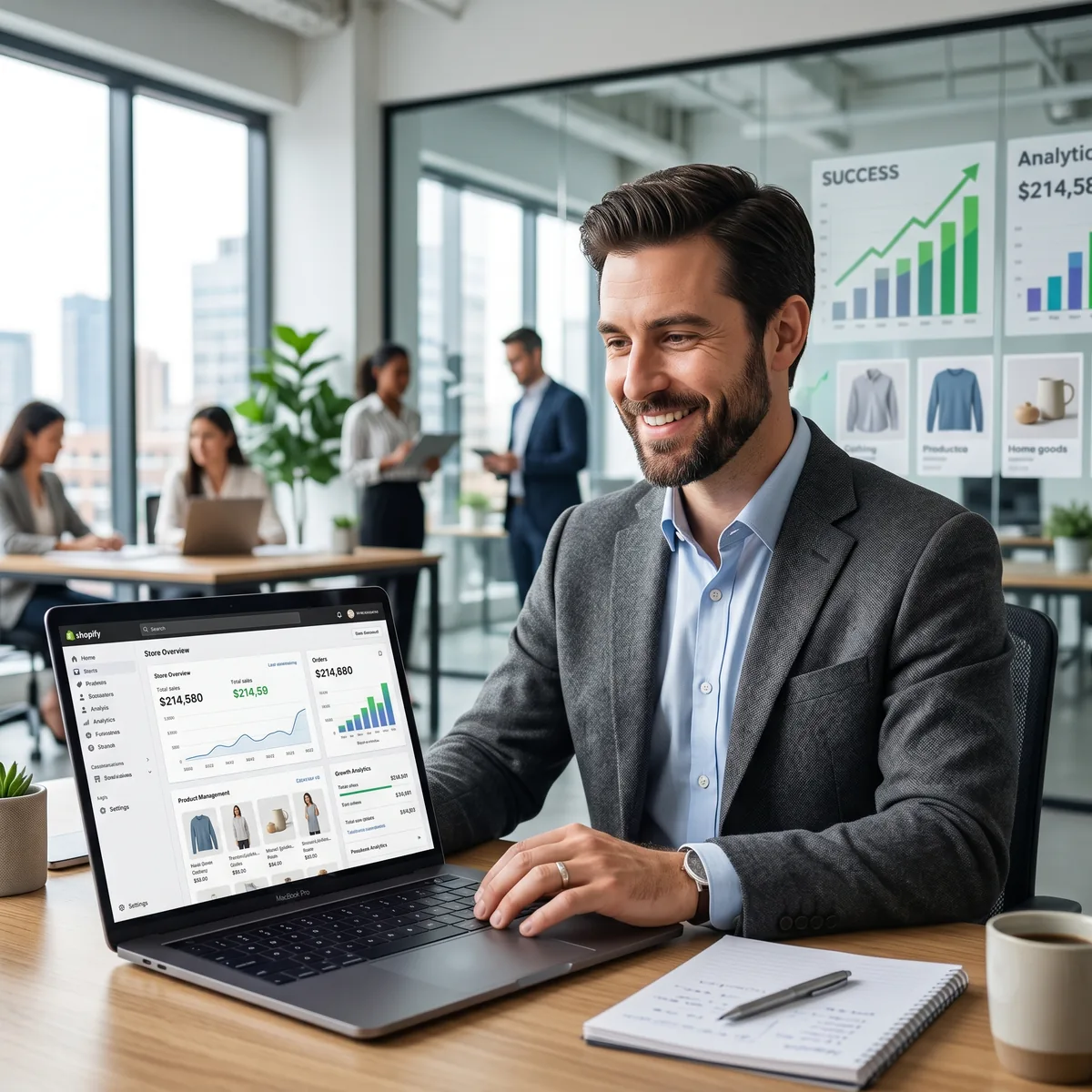 Créer boutique Shopify