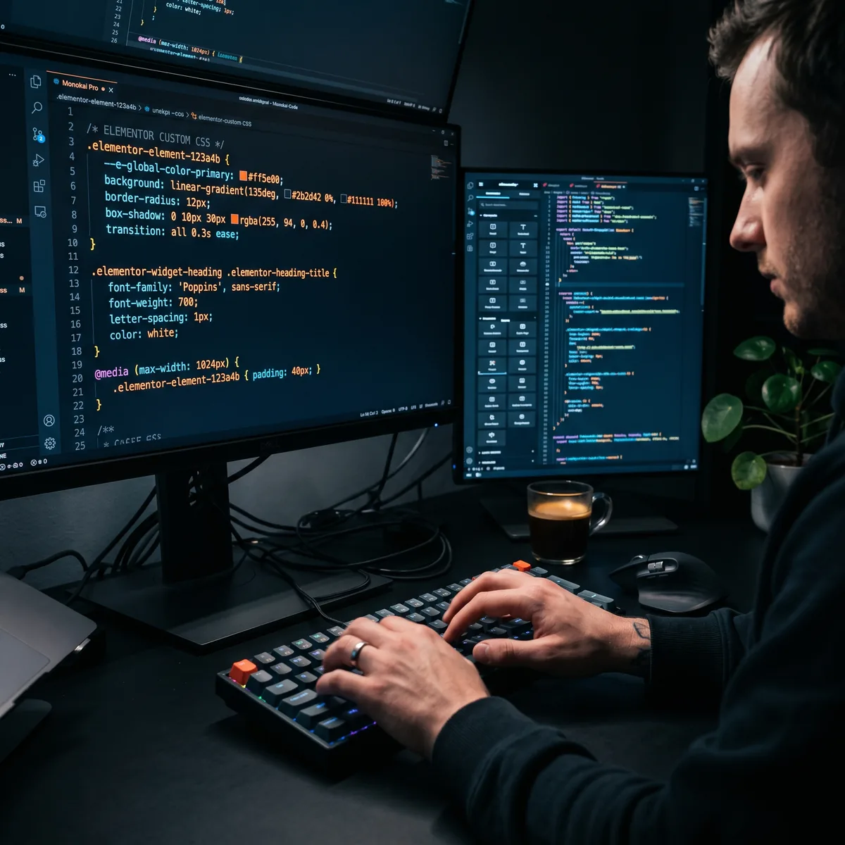 CSS personnalisé Elementor