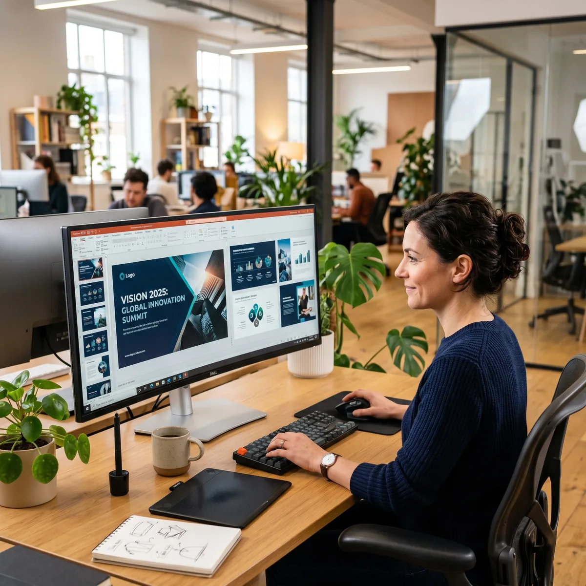 Design de présentation Powerpoint