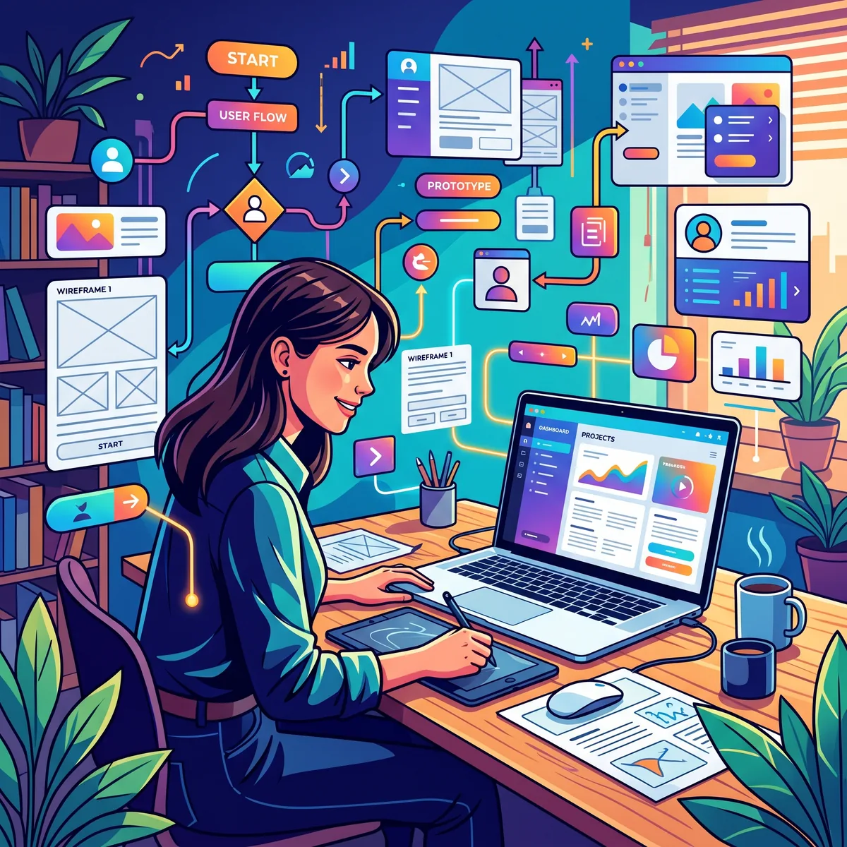 Design pour application web