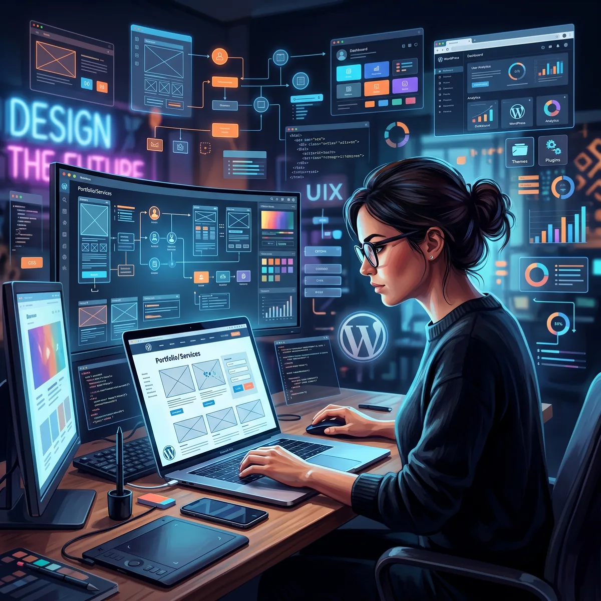 Design UI/UX WordPress