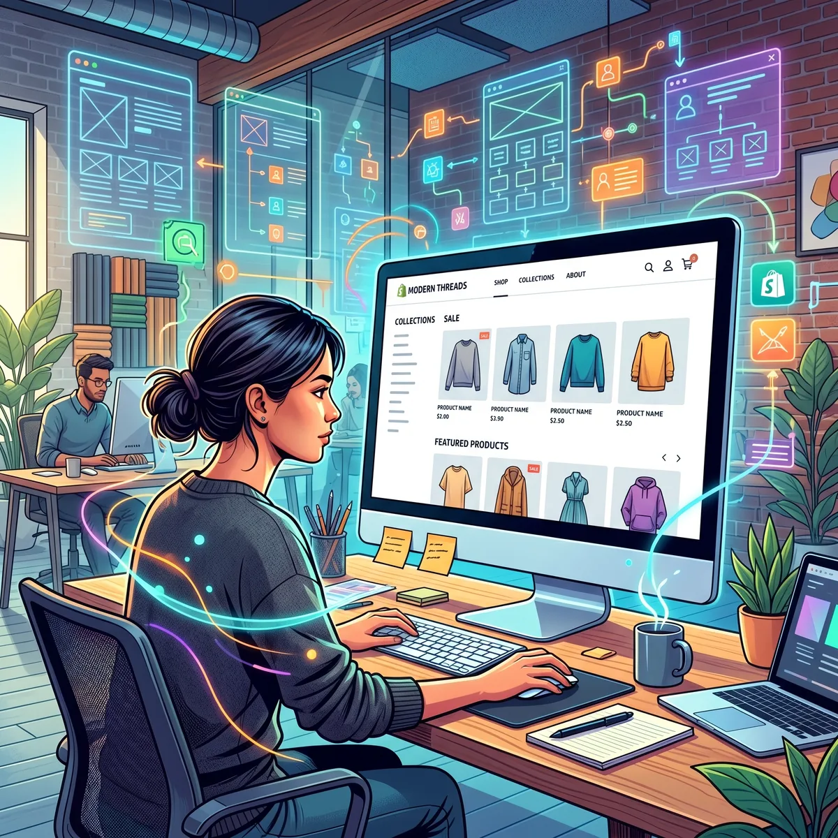 Design UX/UI Shopify