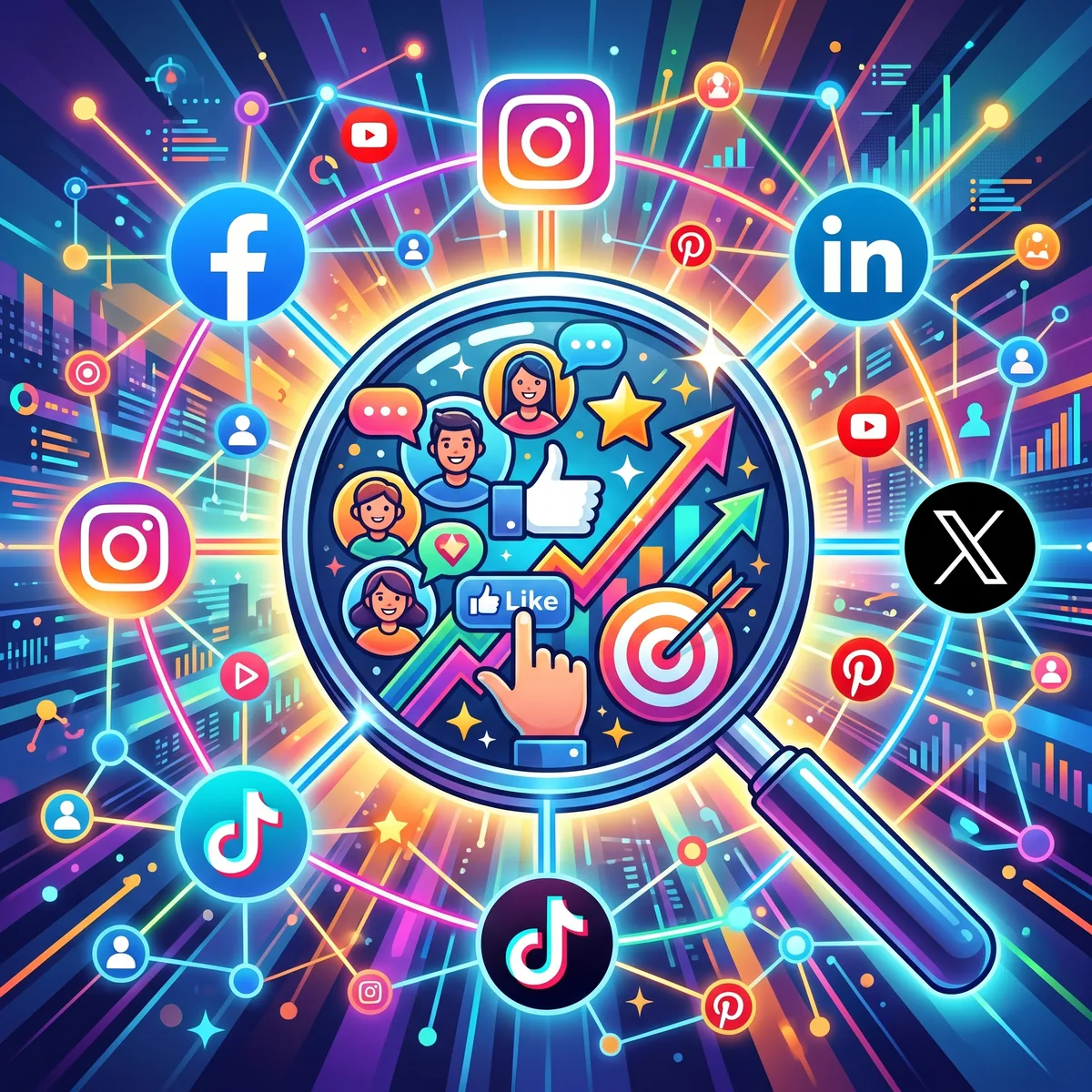 Développement notoriété réseaux sociaux
