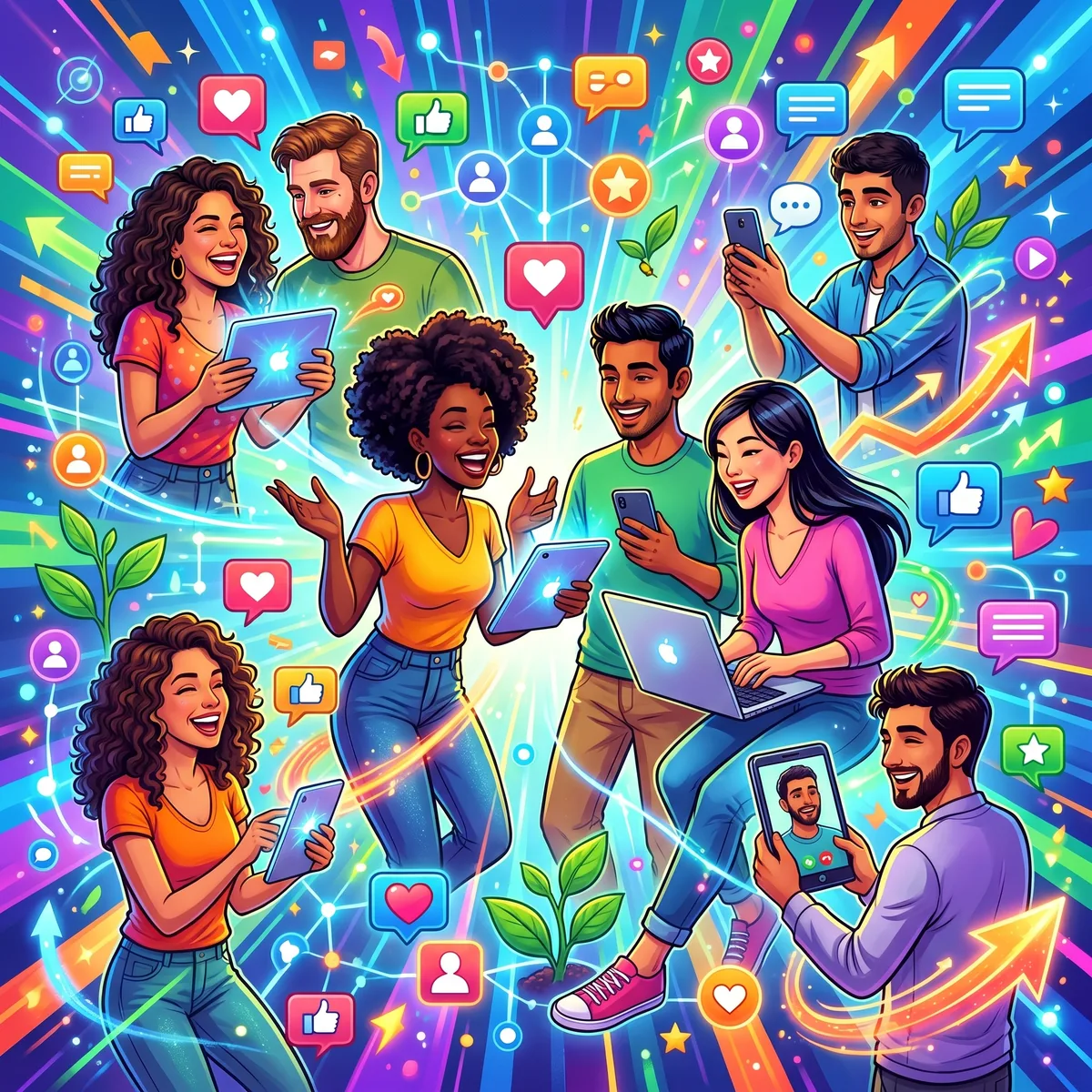 Engagement communauté en ligne