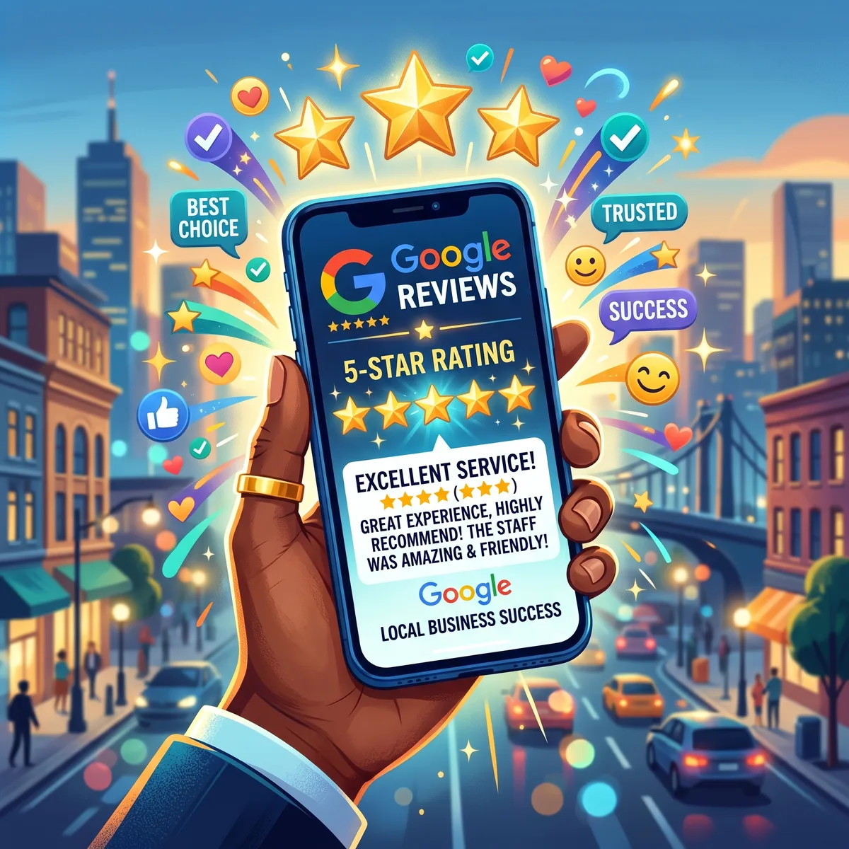 Gagner des étoiles Google