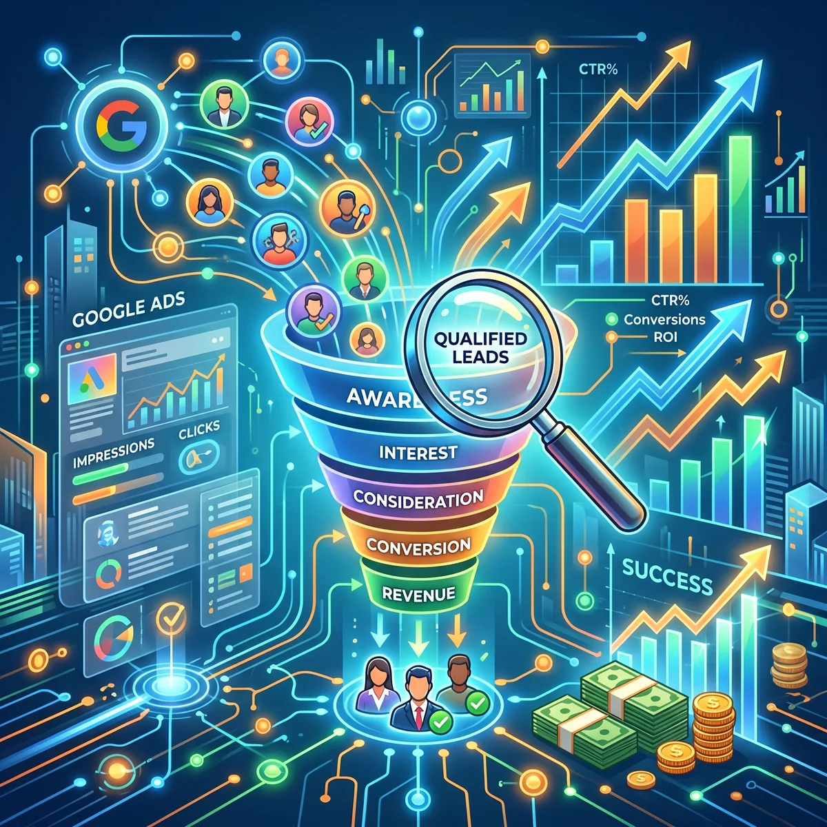 Génération de leads Google Ads