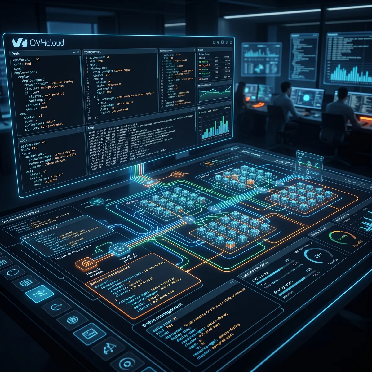 Gestion conteneurs OVH