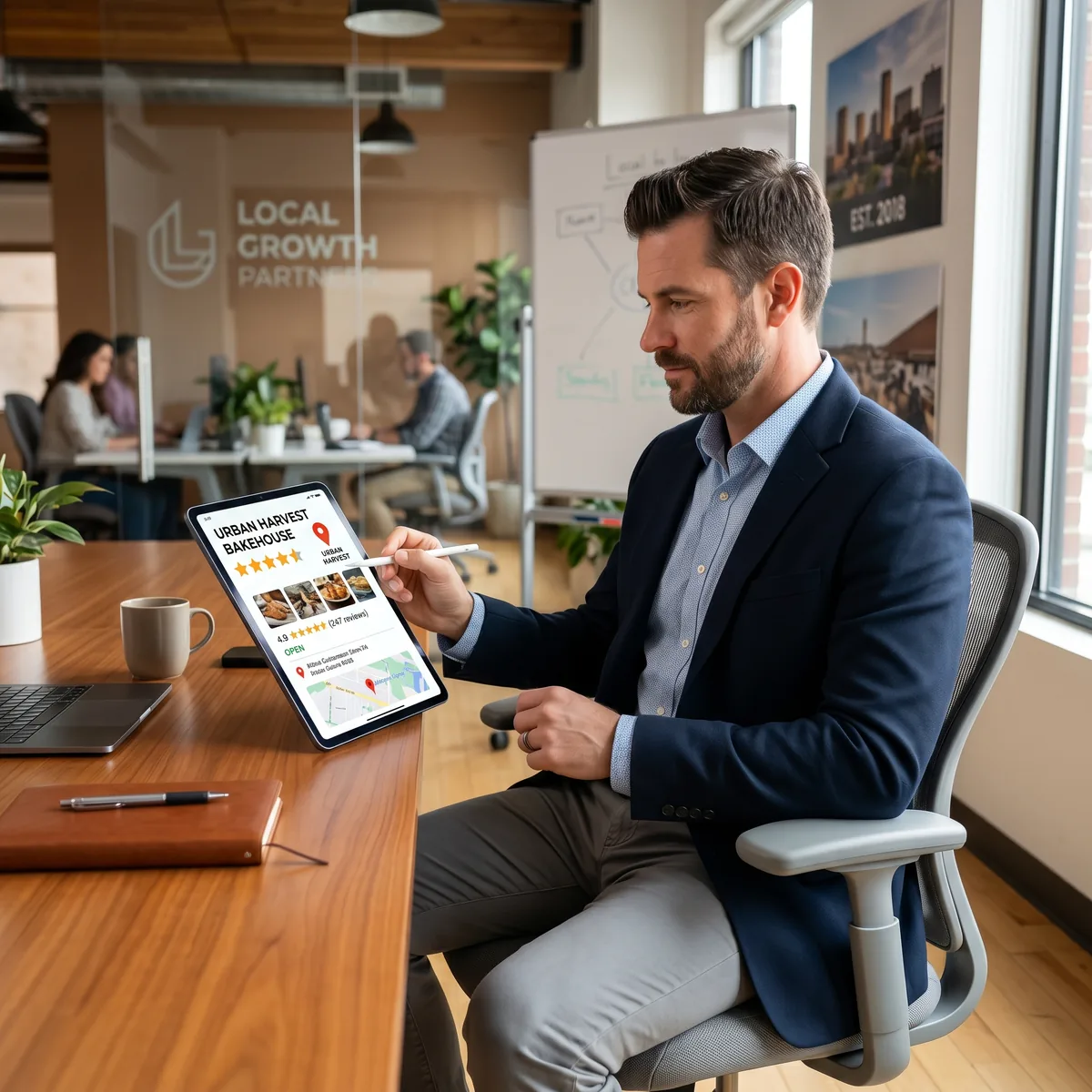 Gestion d'avis clients GMB