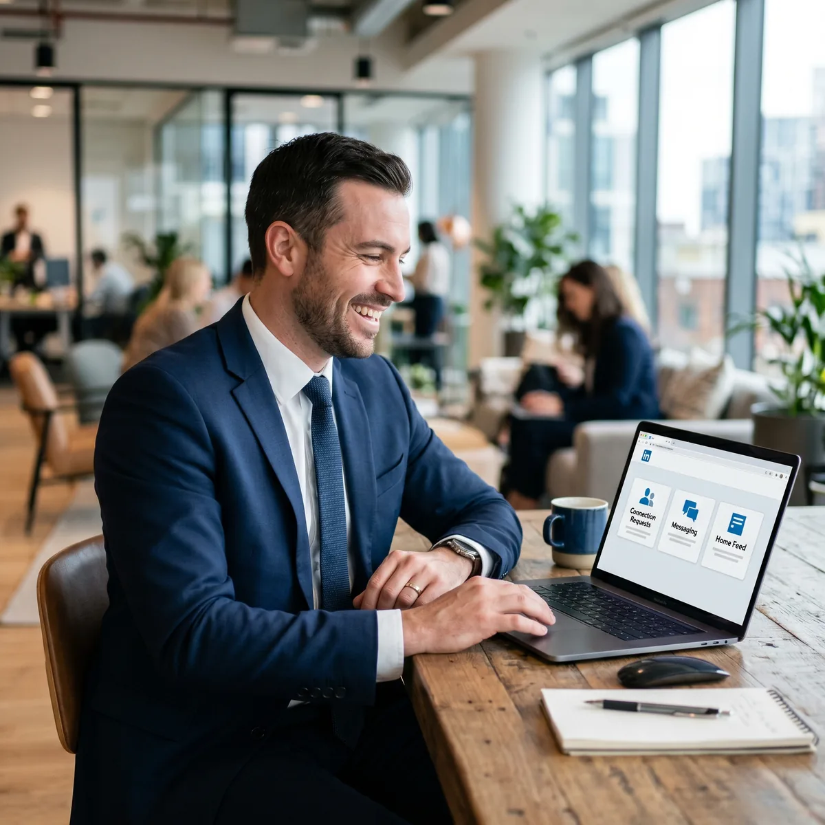 Gestion de compte LinkedIn