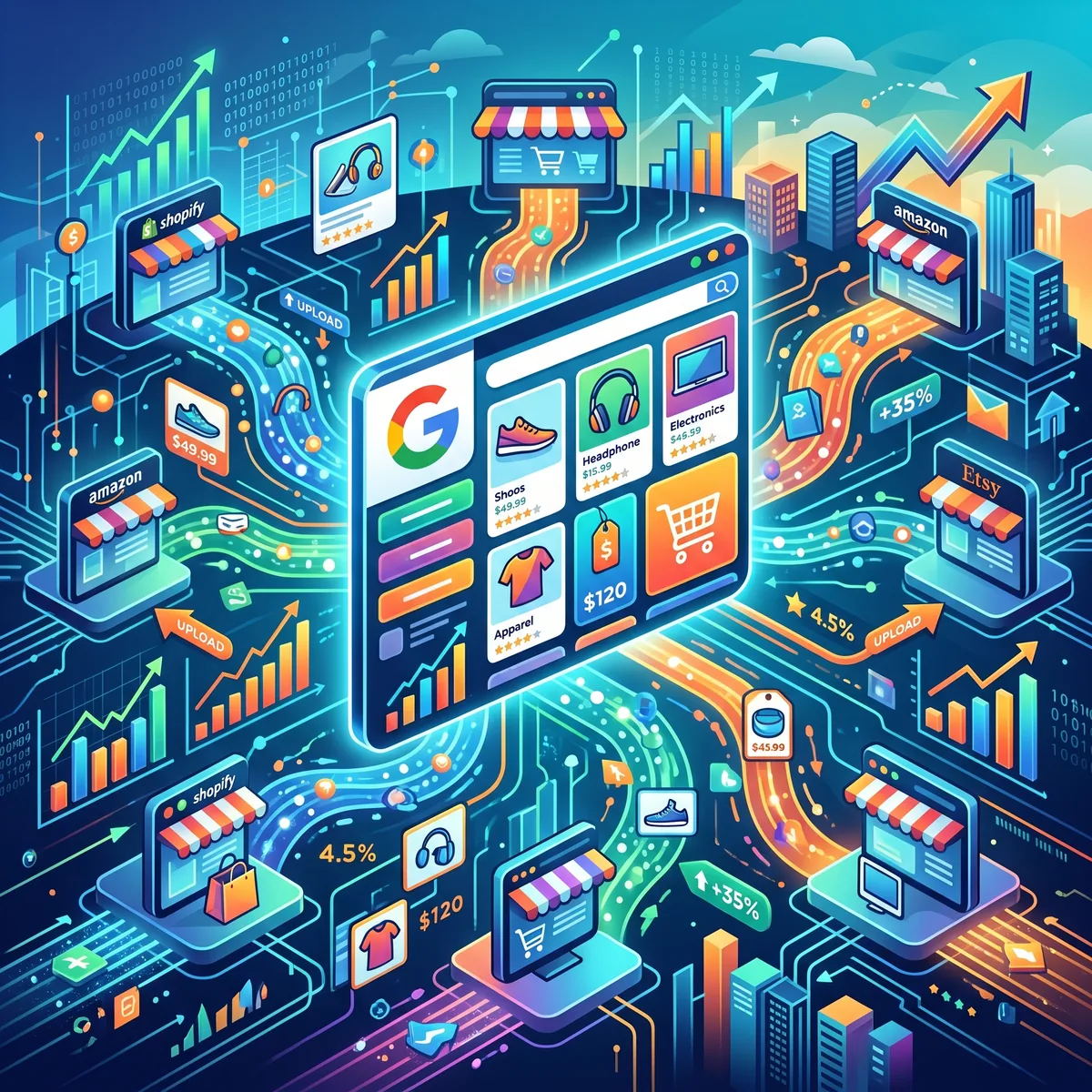 Gestion des flux produits Google Shopping