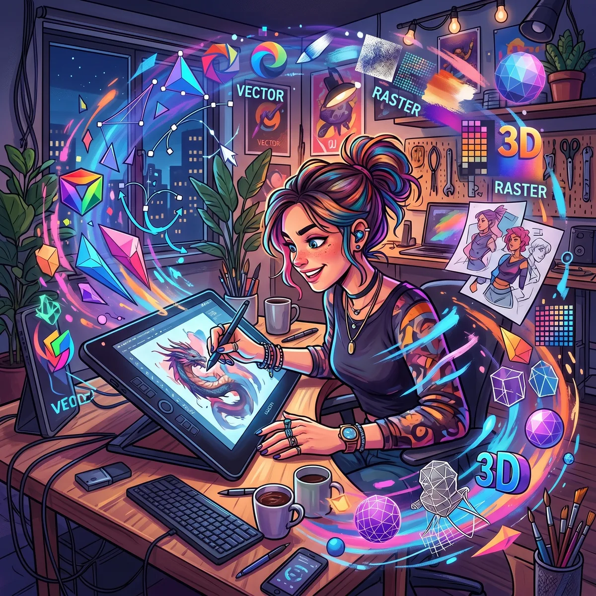 Illustrateur digital