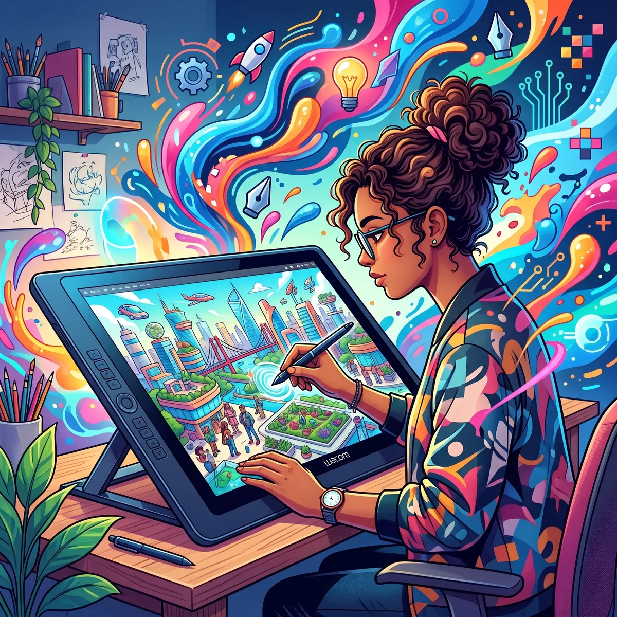 Illustration digitale
