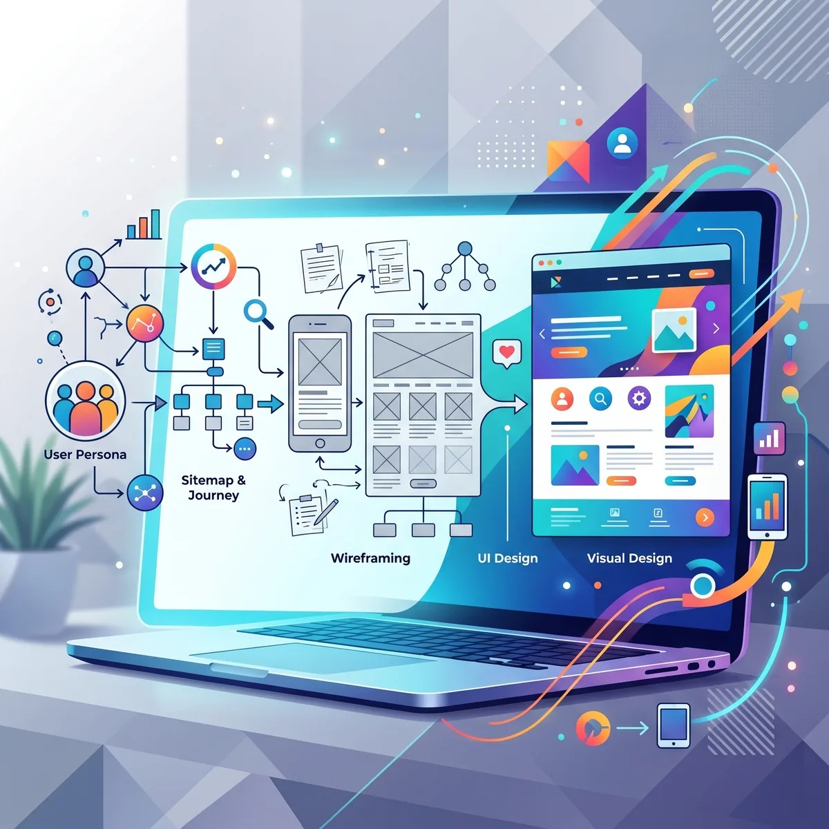 Maquette site web UX/UI