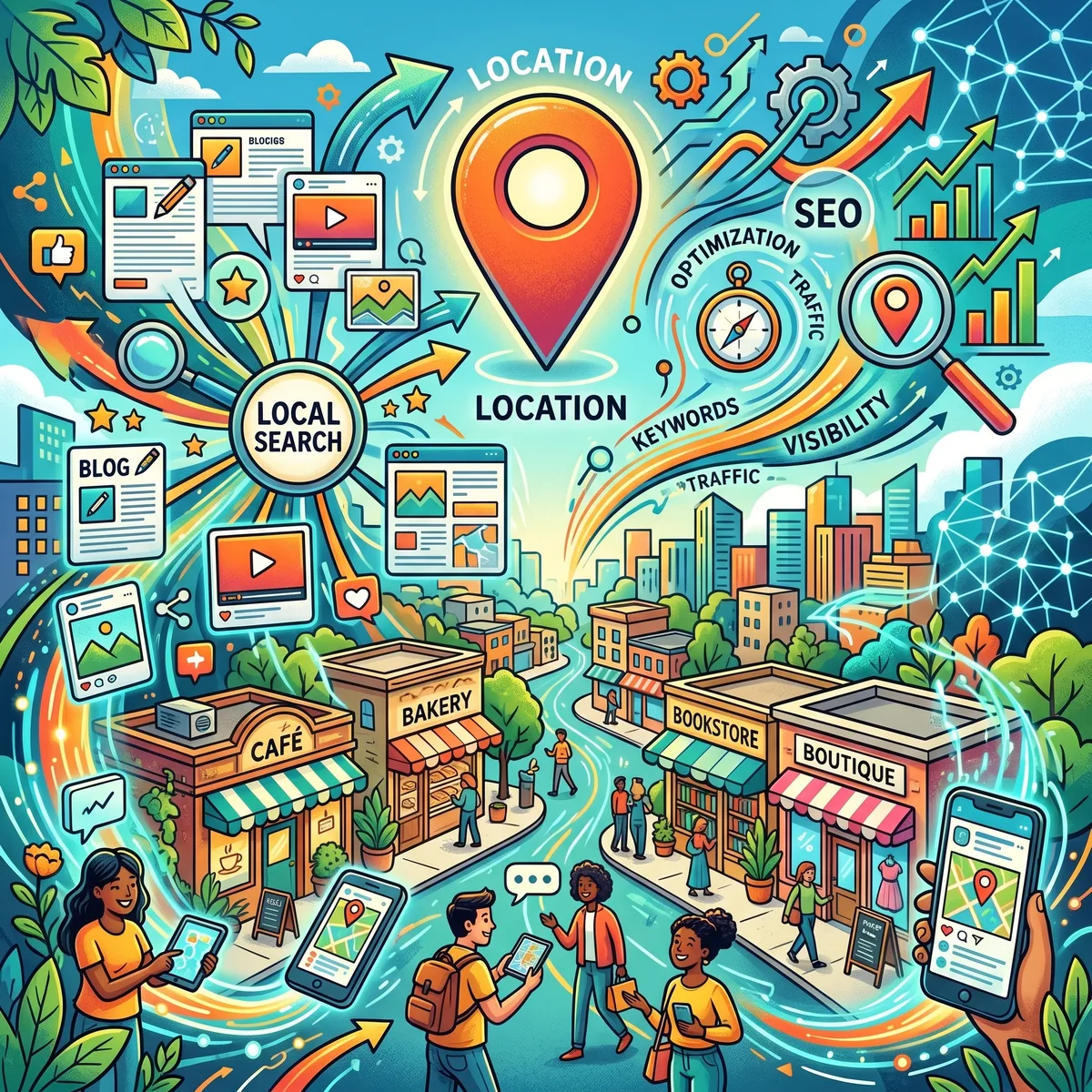 Marketing de contenu web local