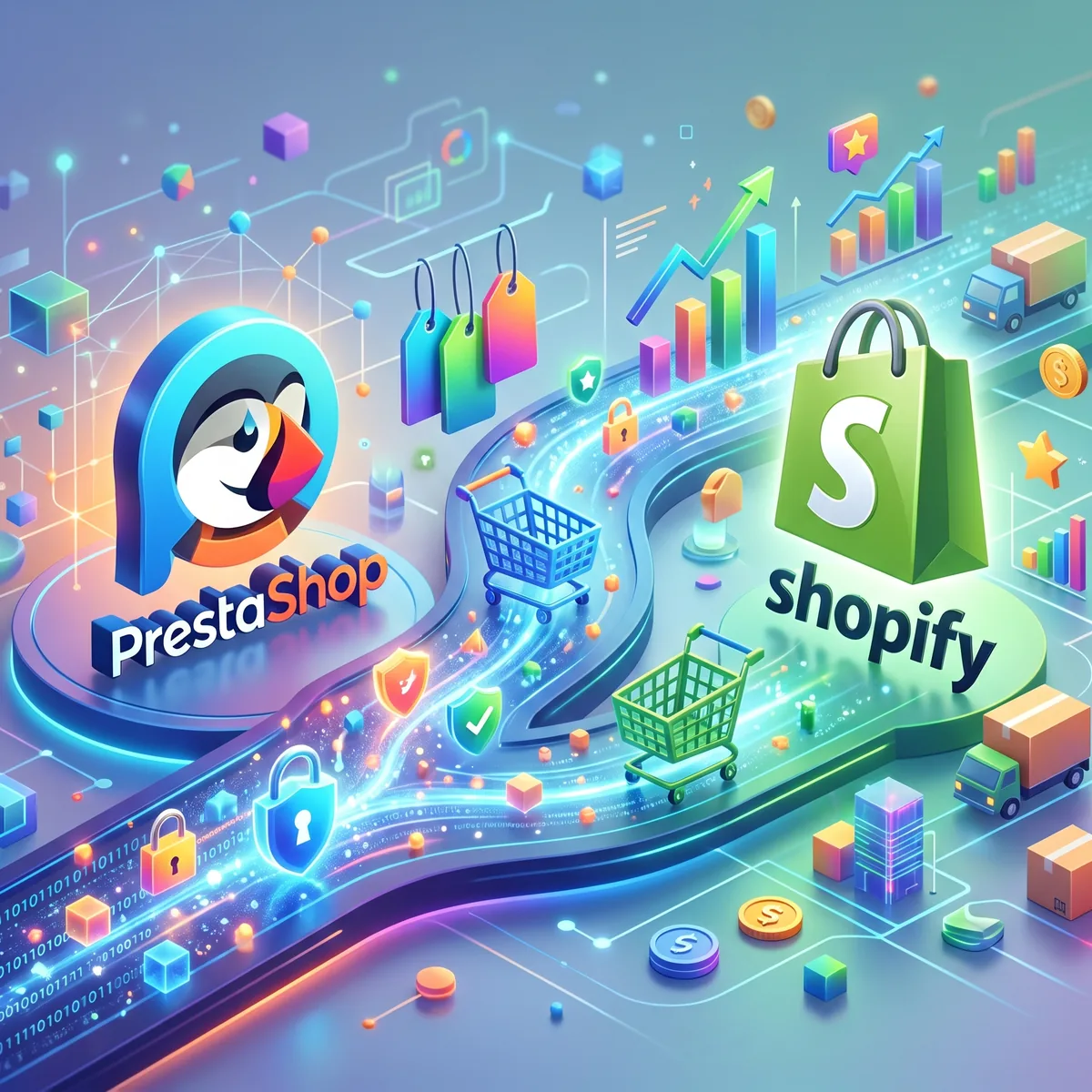 Migration Prestashop Shopify