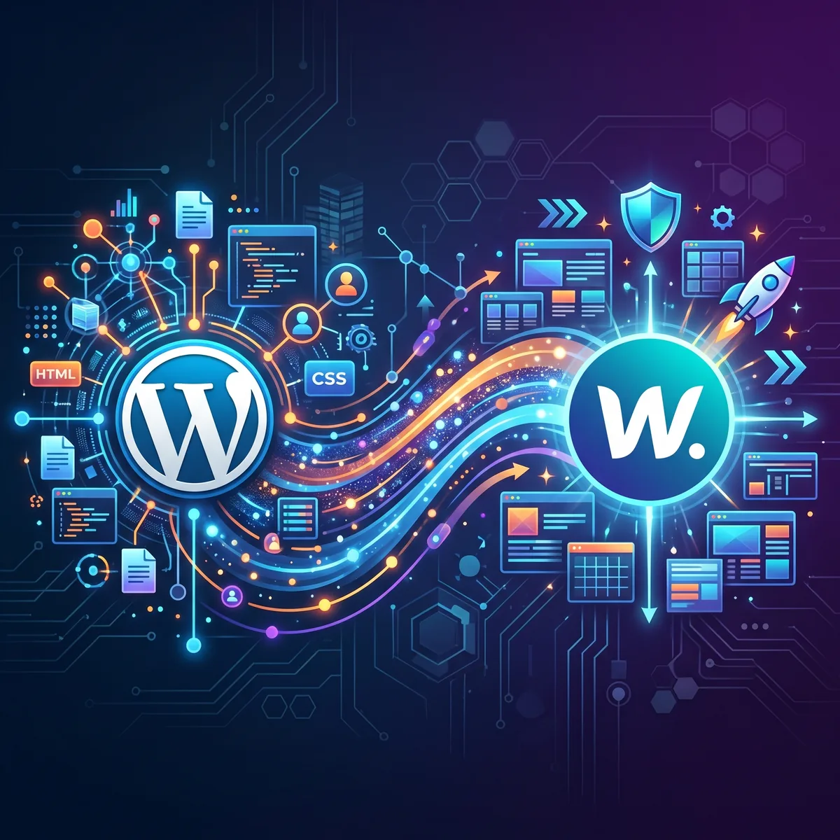 Migration WordPress vers Webflow