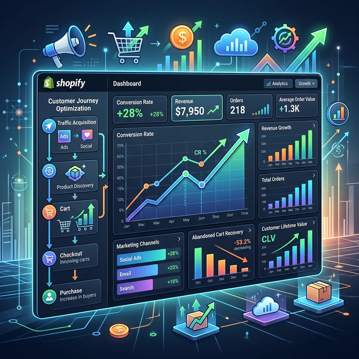 Optimisation conversion Shopify