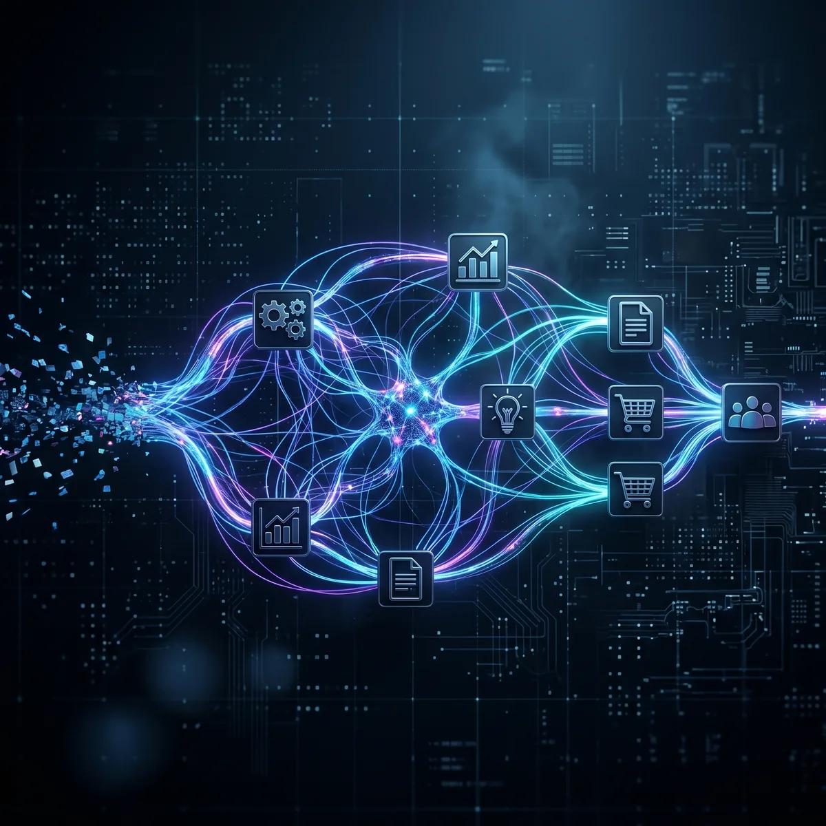 Optimisation des processus métier IA