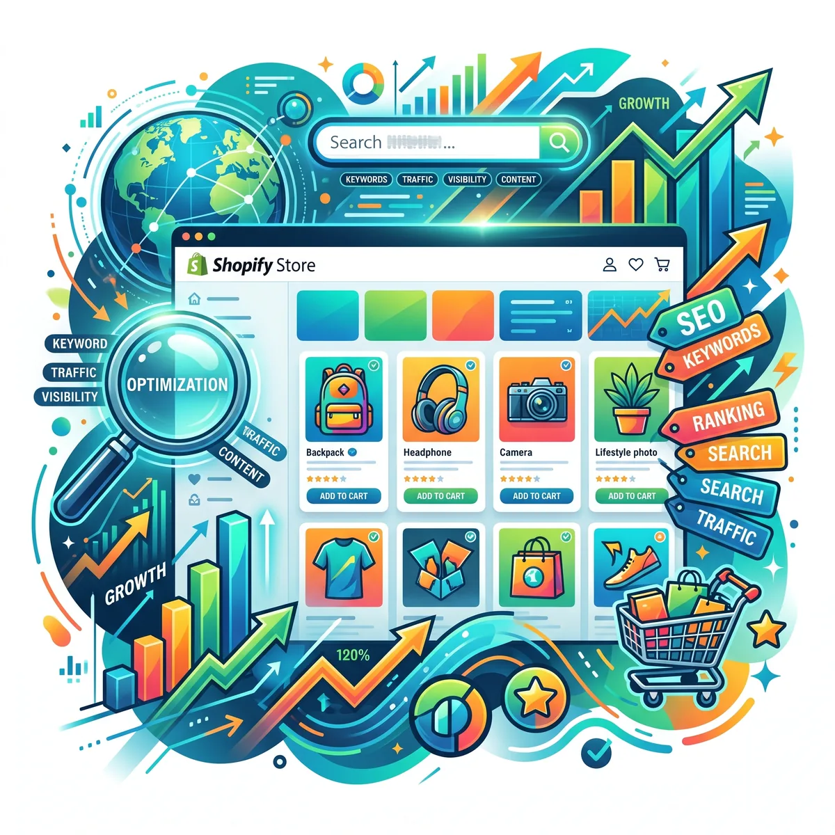 Optimisation SEO Shopify