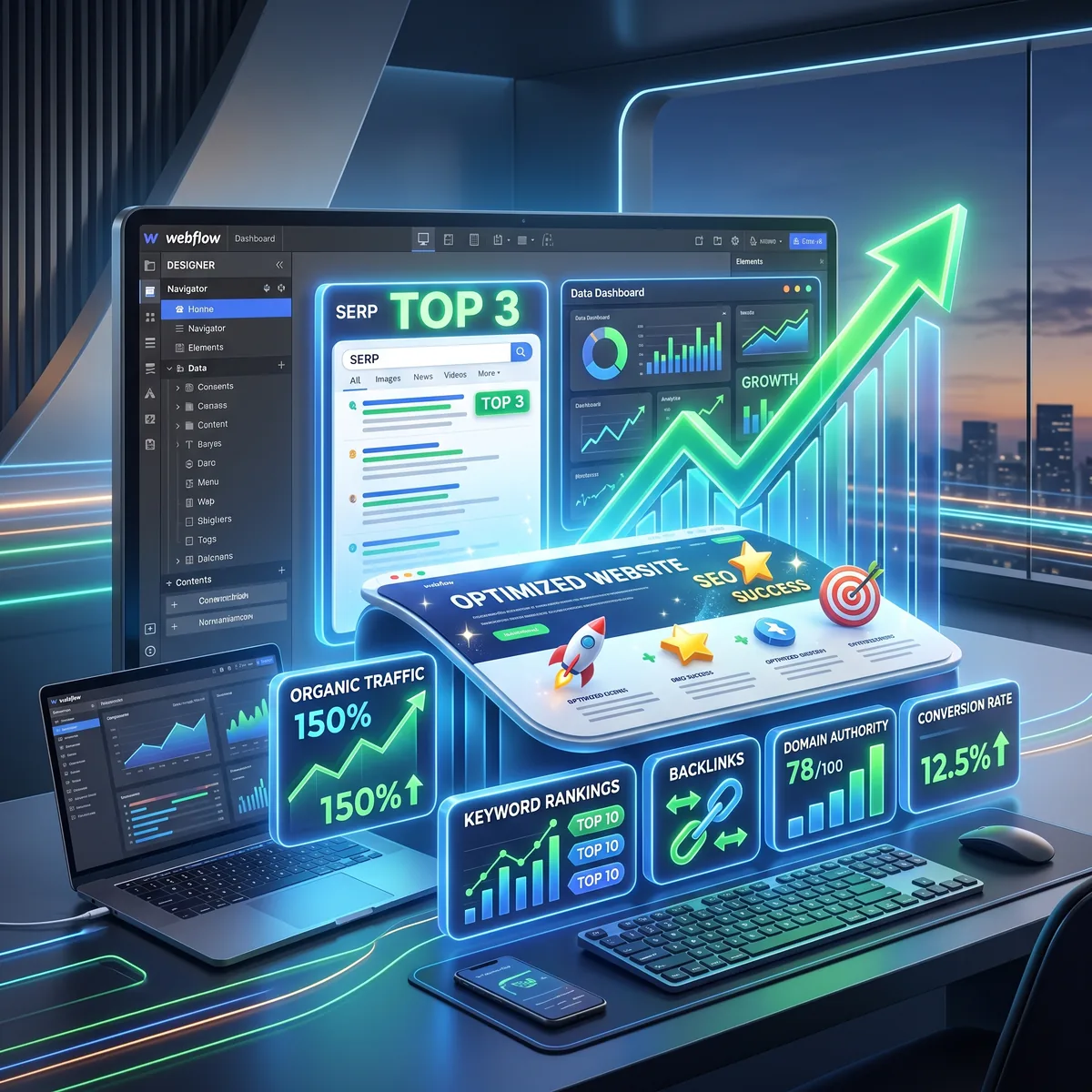 Optimisation SEO Webflow