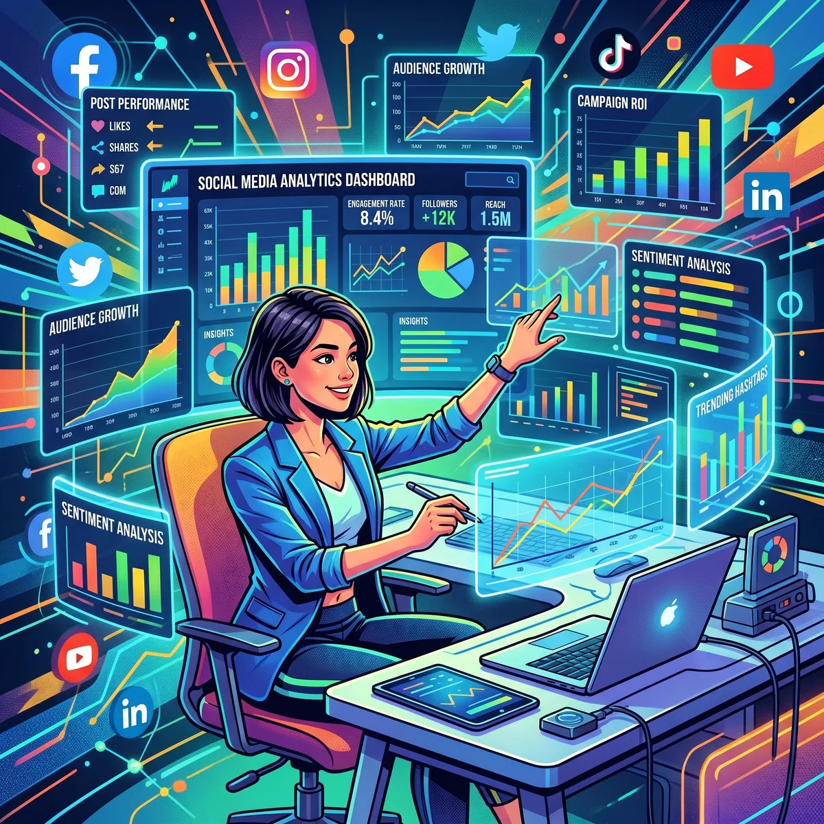 Outils d'analyse social media