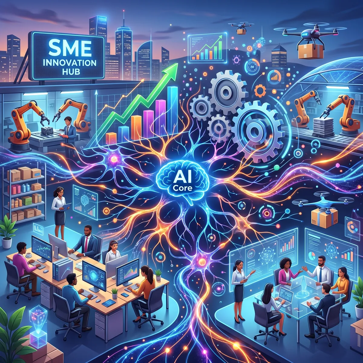 Potentiel IA pour PME