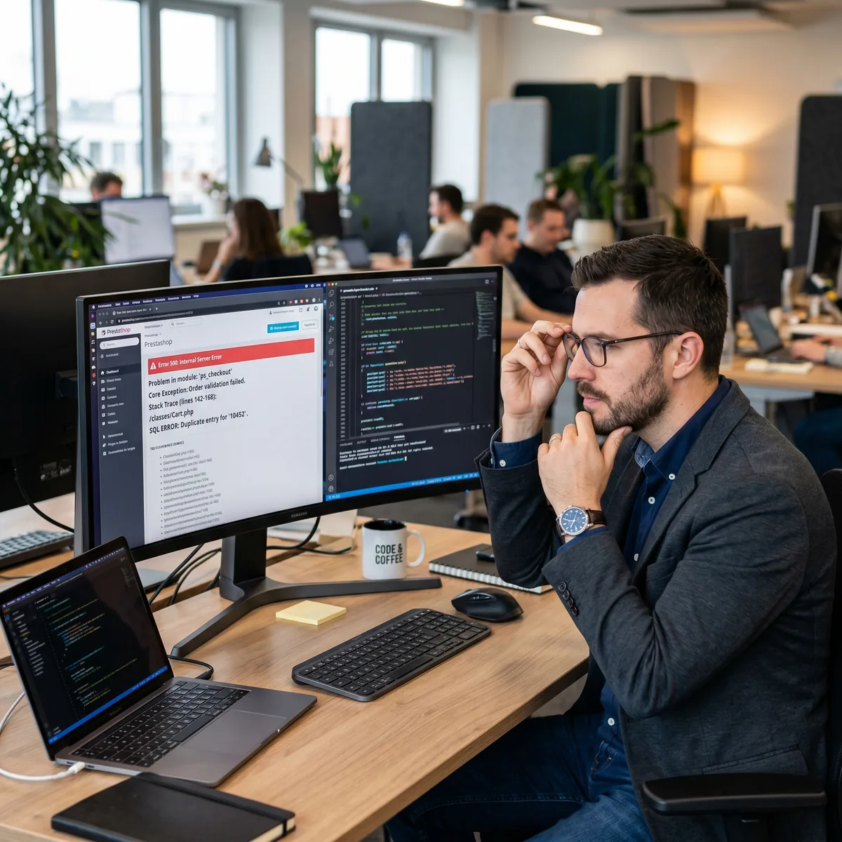 Problème Prestashop