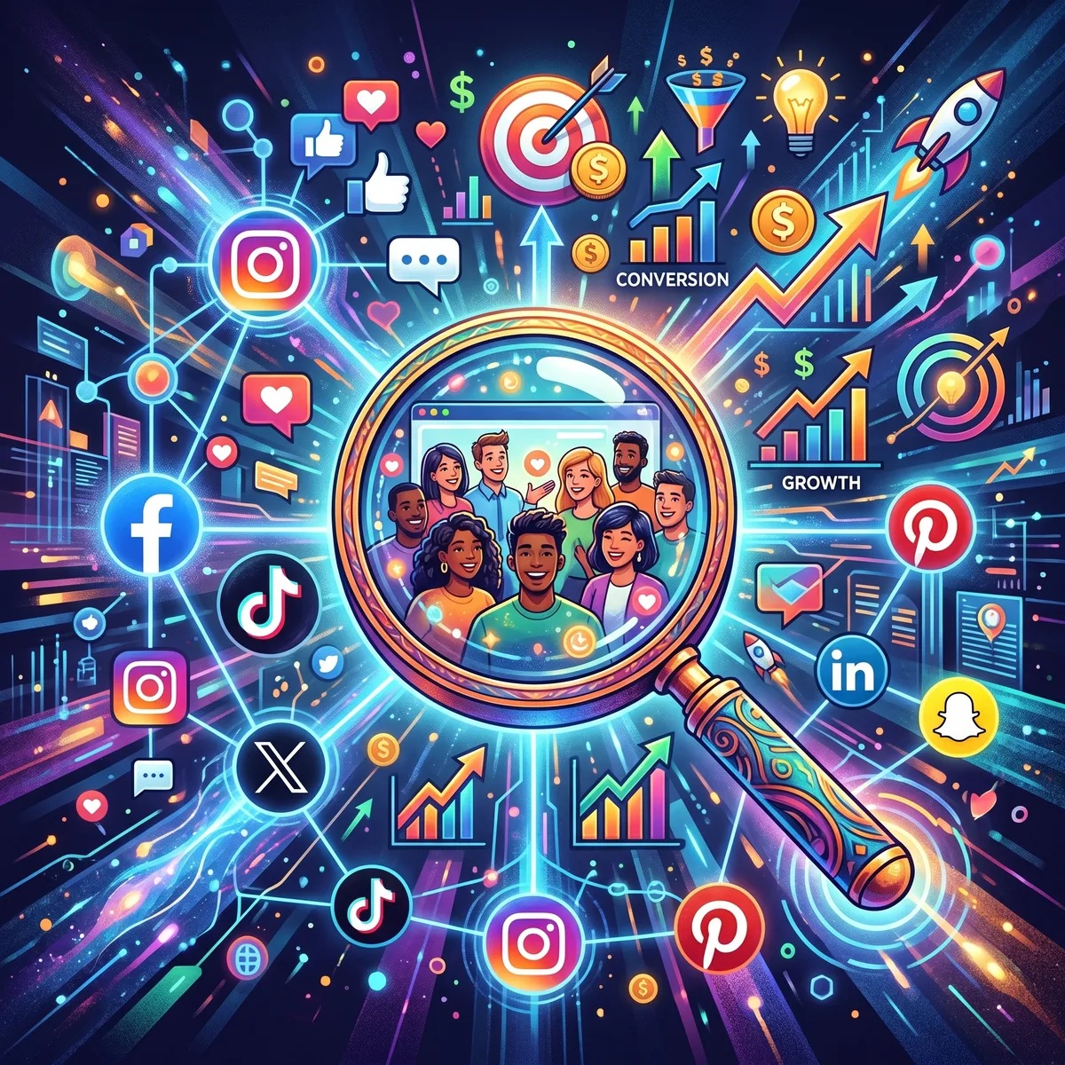 Publicité réseaux sociaux