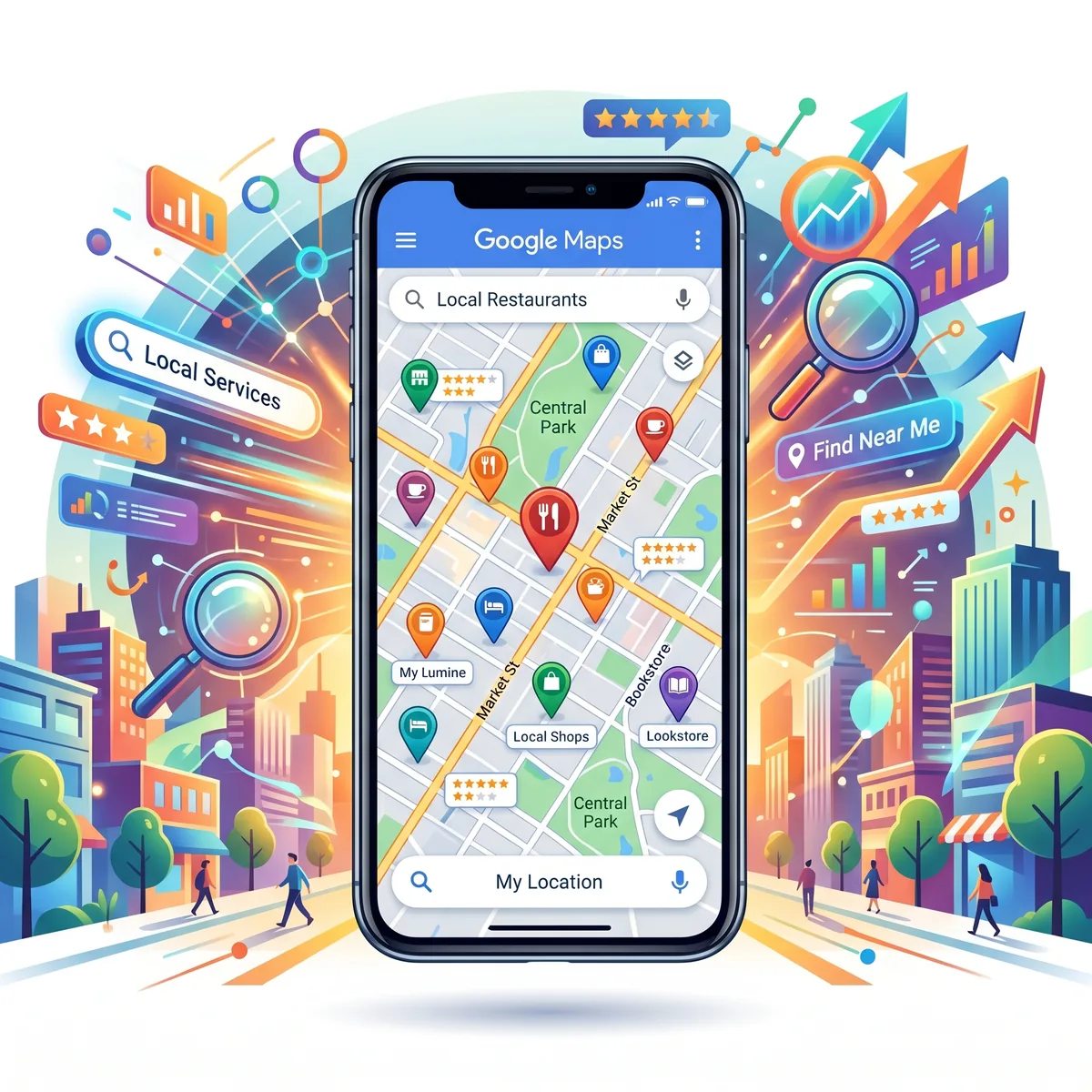 Recherche locale Google