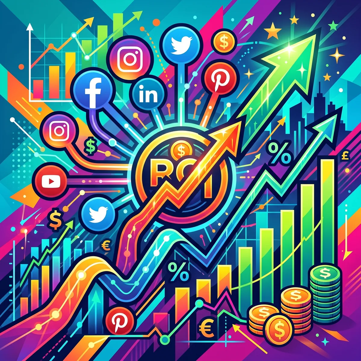 ROI marketing social