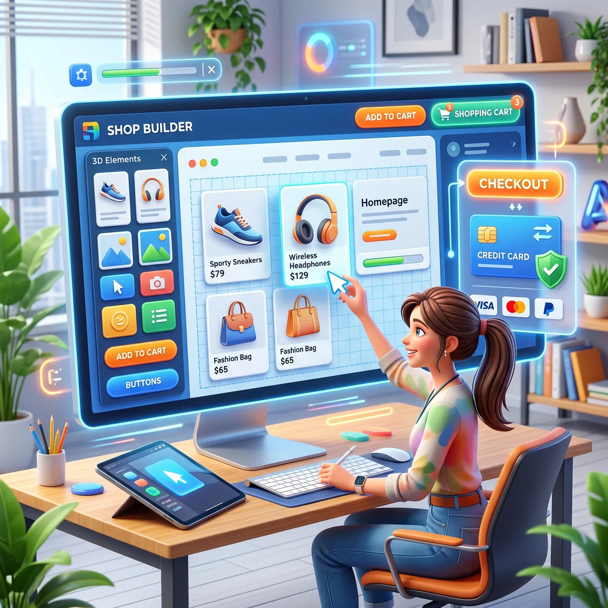Site e-commerce Elementor