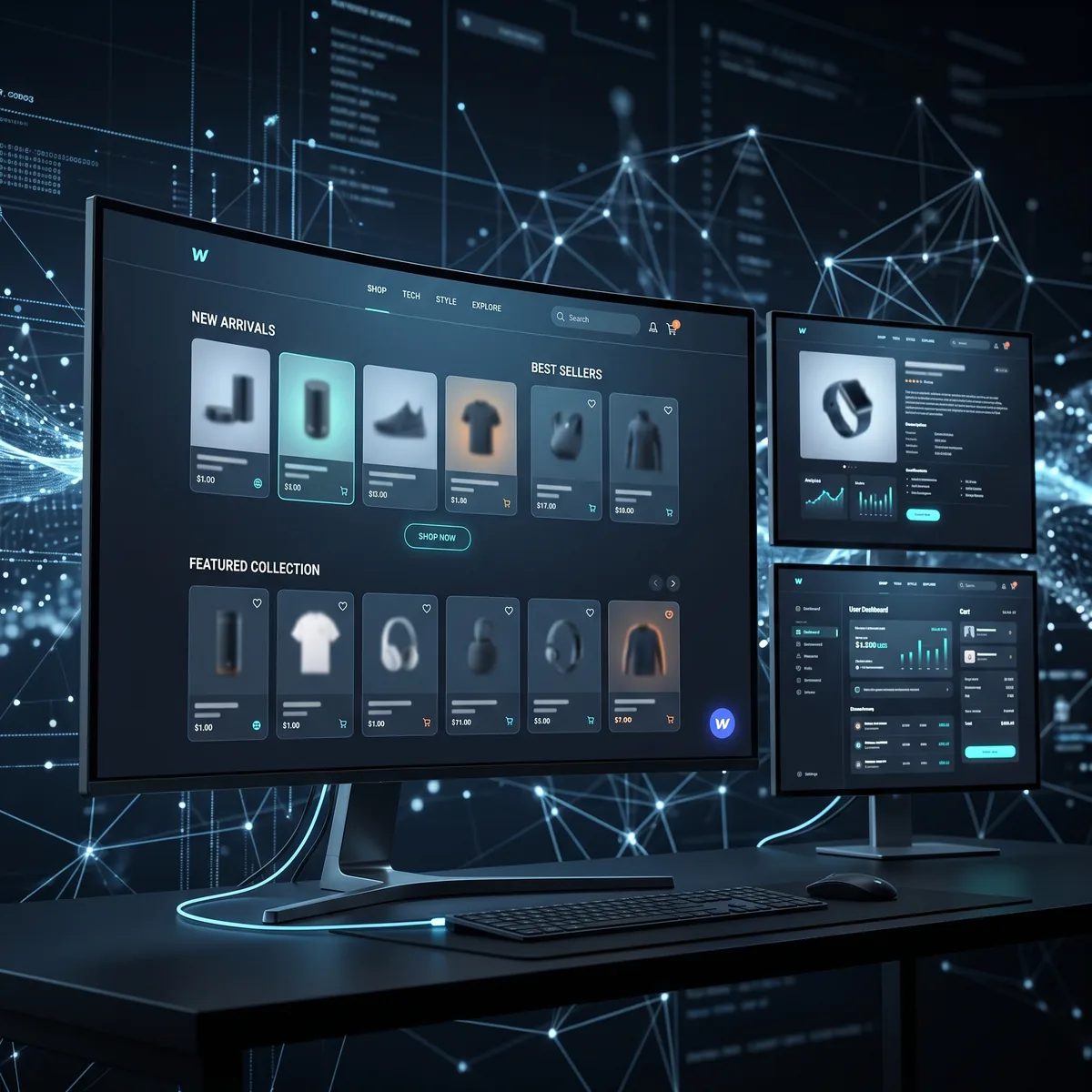 Site e-commerce Webflow