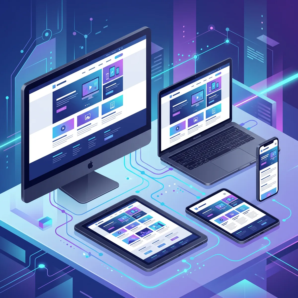 Site web responsive