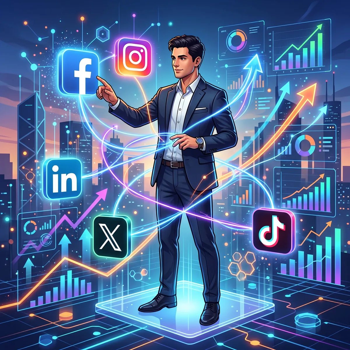 Stratégie réseaux sociaux entreprise