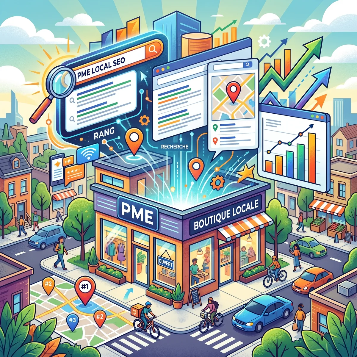 Stratégie SEO PME locale